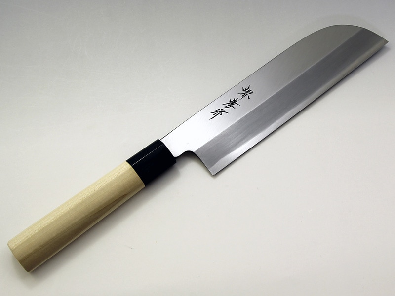 特上　堺孝行 別誂　別上　本霞研 鎌形薄刃包丁　210mm　青木刃物製作所謹製 特上 堺孝行 別誂 別上 本霞研 鎌形薄刃包丁 210mm 青木