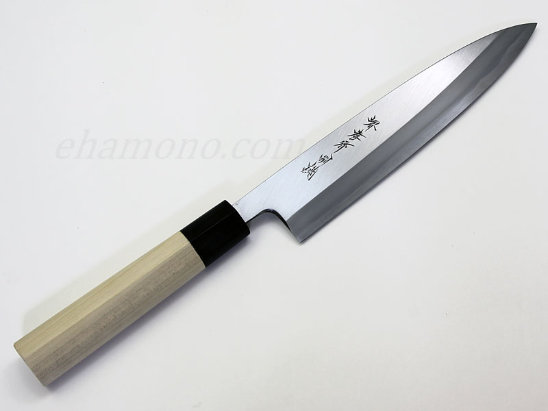堺孝行 彫刻出刃包丁シリーズ 210mm 堺孝行 特上 身卸出刃210