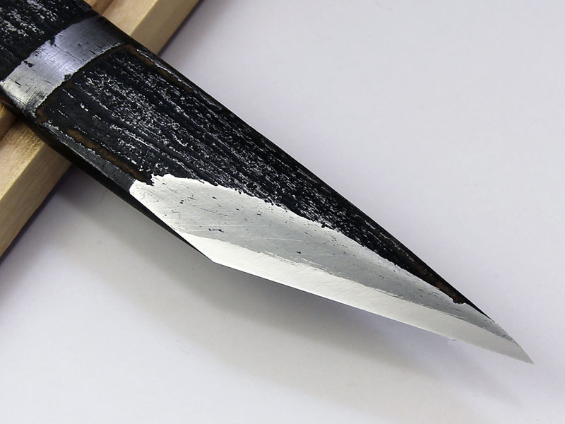 大久保貞一郎作　大型小刀　大貞刃物工業 藤廣 越後与板 大貞刃物工業 大久保貞一郎作 和鉄地 切出し小刀