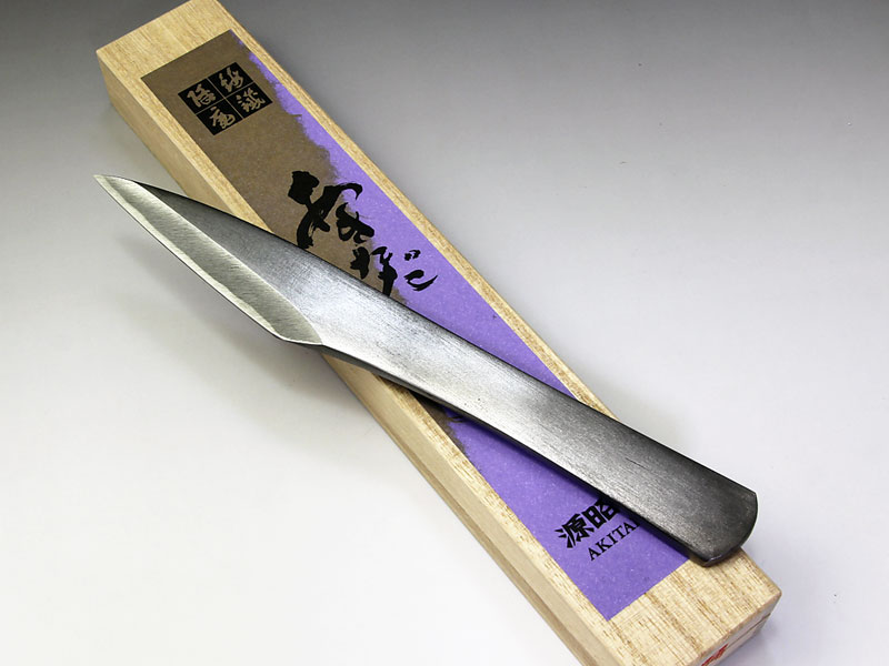 源昭忠切出し 青鋼特別鍛 左