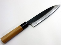 西田刃物工房 大祐作 白一号本割込 牛刀型包丁180