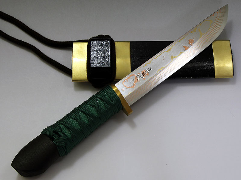佐治武士作『家康』有色ダマスカス