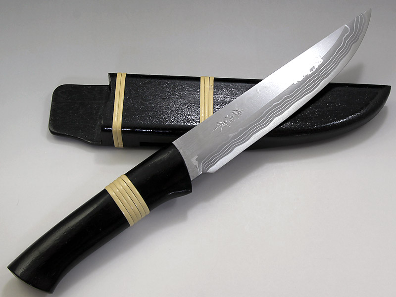 佐治武士作 渓走刀