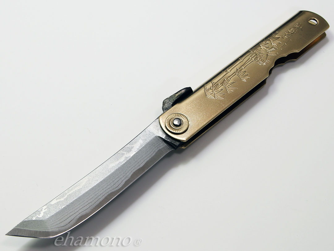 肥後守 多層鋼青紙割込 大 プレミアム 剣型