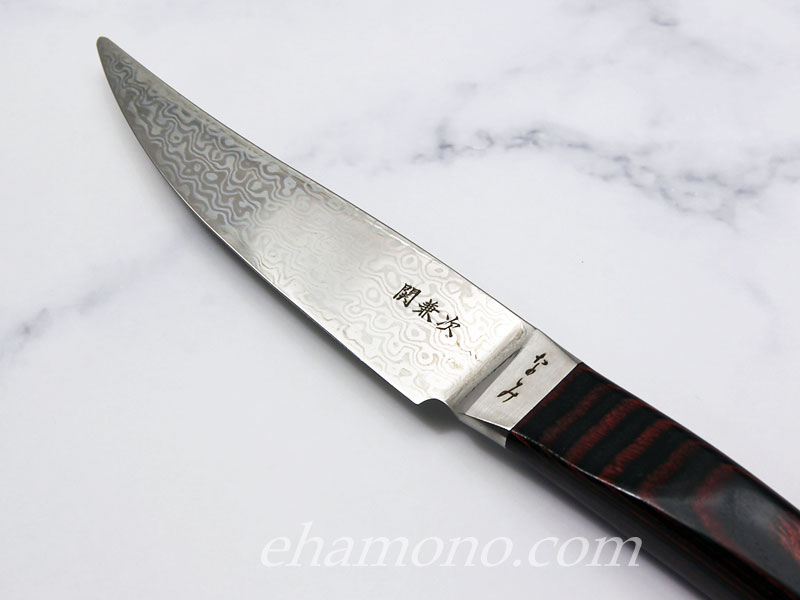 コアレスダマスカス鋼ステーキナイフ 4本セット