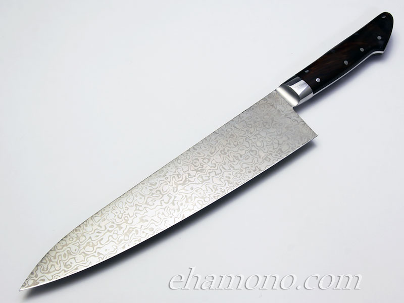 堺孝行 コアレスダマスカス 牛刀210～coreless damascus210