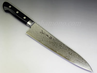 堺孝行 45層ダマスカス ステンレス鋼 牛刀和式 (21cm) 210mm 高級 Amazon | 堺孝行 Takayuki 和牛刀210mm 45層槌目ダマスカス 朴木