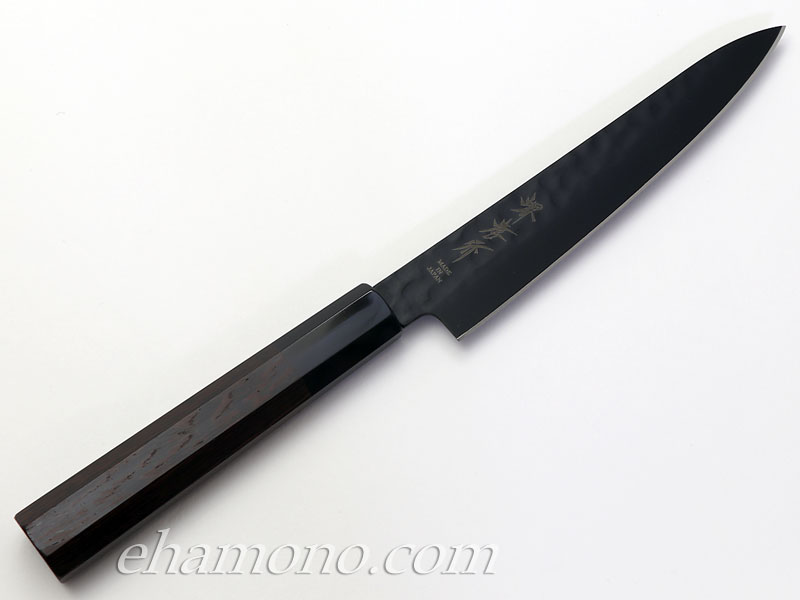堺孝行　包丁　ペティナイフ　黒影セット 黒影 ペティナイフ 150mm / 堺孝行 – Tomoe-Ya