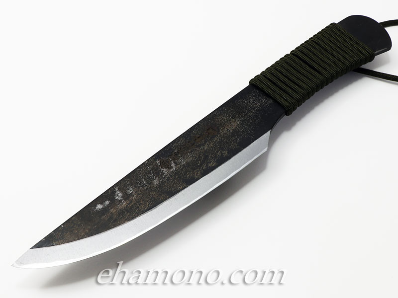 IM　刃鬼 土井逸夫作 焔 カスタムナイフ又鬼（マタギ）170