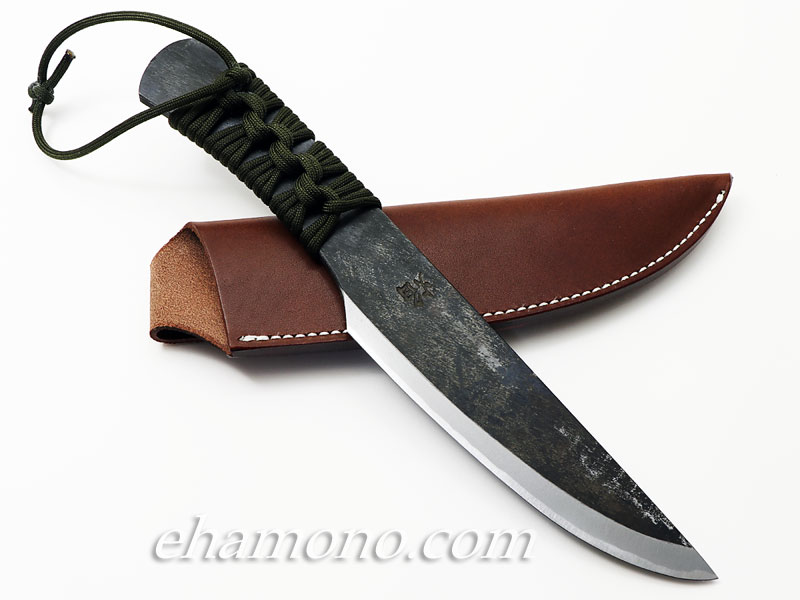 土井逸夫作 焔 カスタムナイフ又鬼（マタギ）170