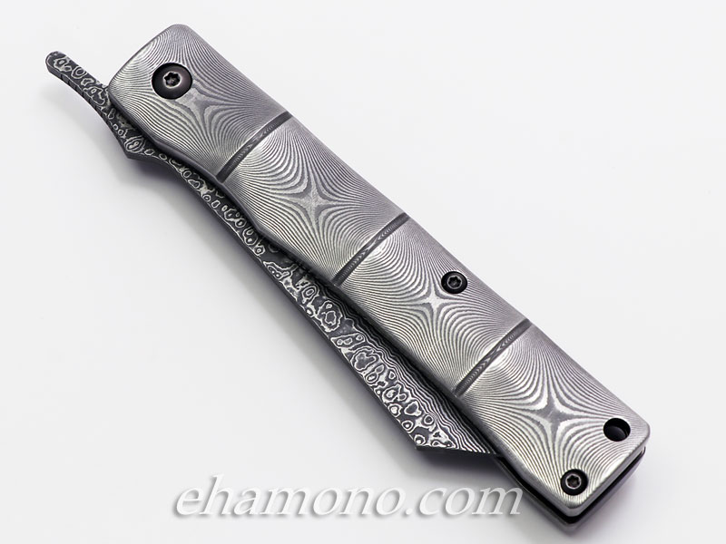 ダマスカス 肥後守タイプ フォールディングナイフ 竹【ドイツ製】