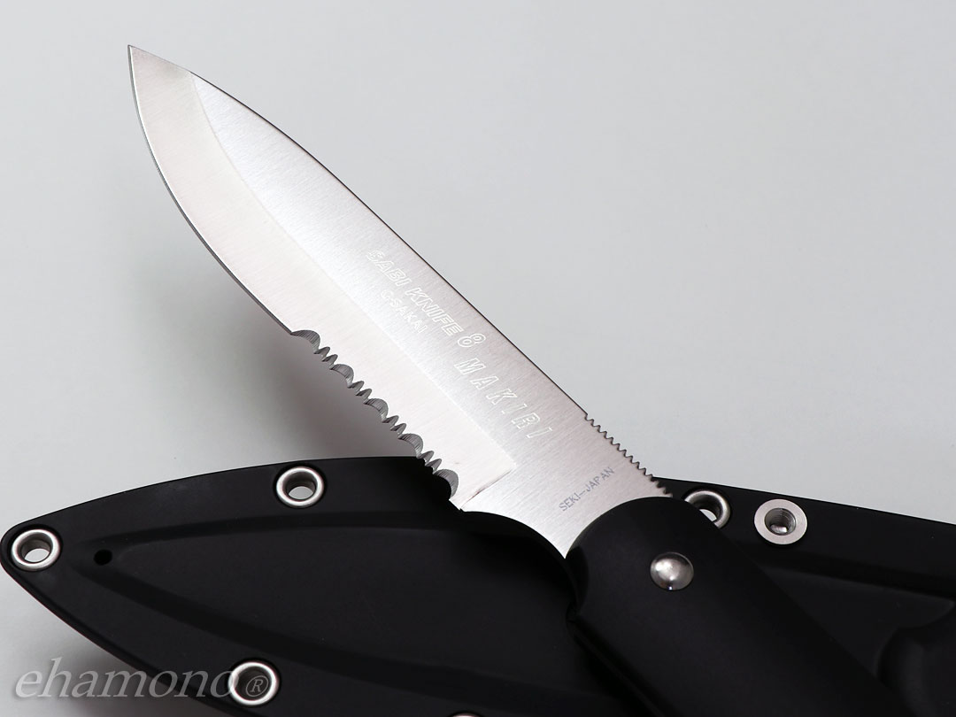 G・サカイ サビナイフ8 マキリ 半波刃 ブラック