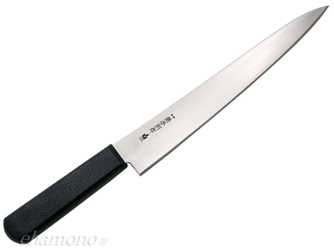 兼秀別作 筋引9寸270mm ステンレスKB440鋼 PT柄（抗菌材入りエラストマ