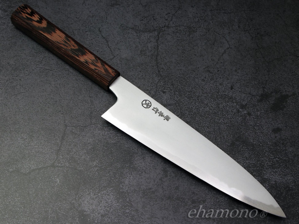 堺孝行 三宝モデル 和牛刀210 白二鋼割込】包丁通販コーナー
