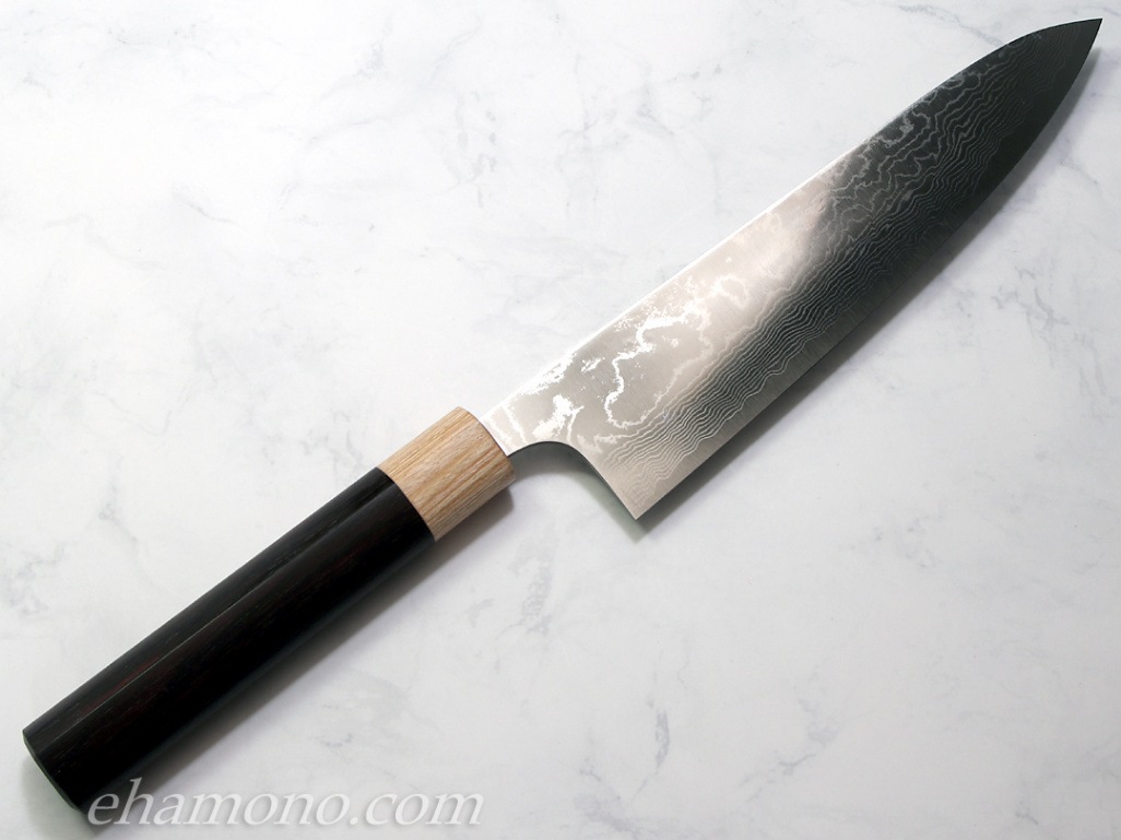 67層ダマスカスV金10号和牛刀220mm 黒檀+紫檀八角柄 67層ダマスカスV金10号和牛刀220mm 黒檀+紫檀八角柄 - メルカリ