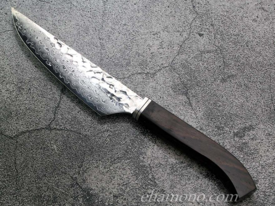 ダマスカス33層鎚目シグネチャー・ユーティリティ・カスタムナイフ120