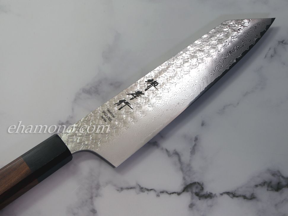 堺孝行 粉末ハイス鋼SPG2 ダマスカス 和式剣型牛刀190