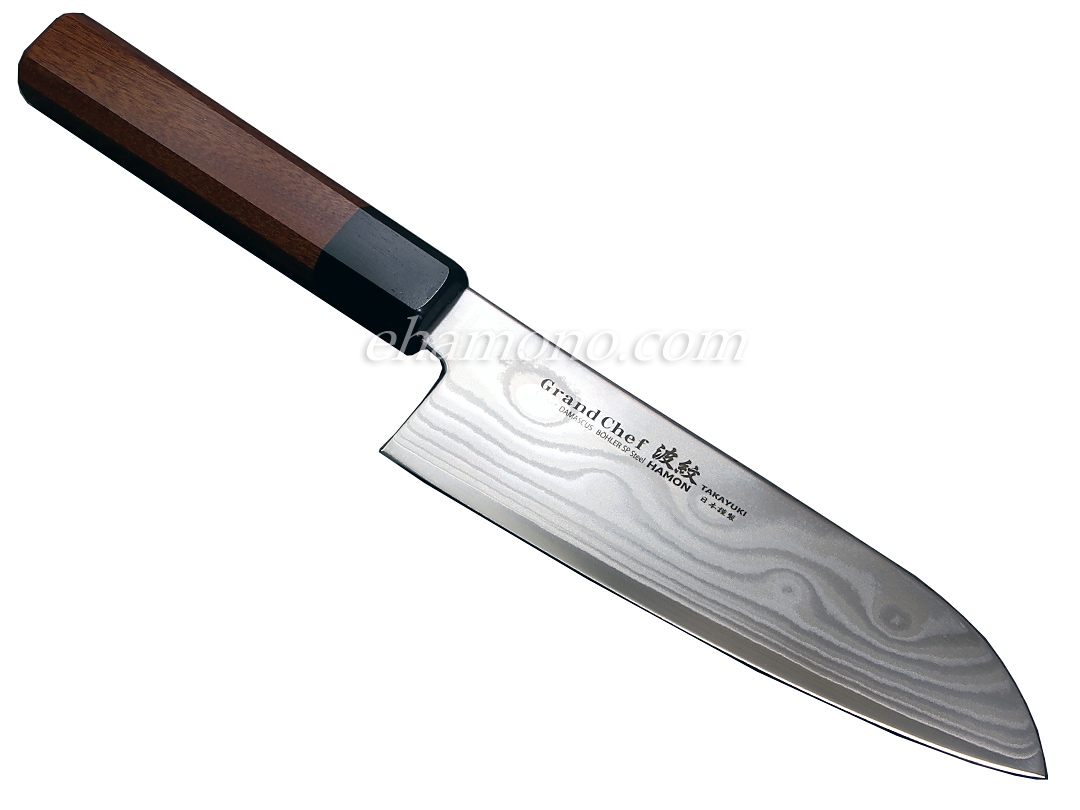 グランドシェフ 波紋 ダマスカス45層 和式三徳170