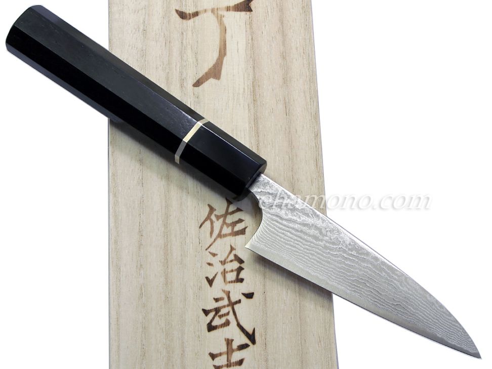佐治武士作 スーパーゴールドストリクス（SPG STRIX）ダマスカス 和