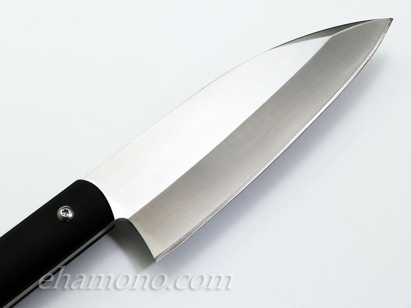 G・サカイ サビナイフ4 出刃シャチ 片刃 黒