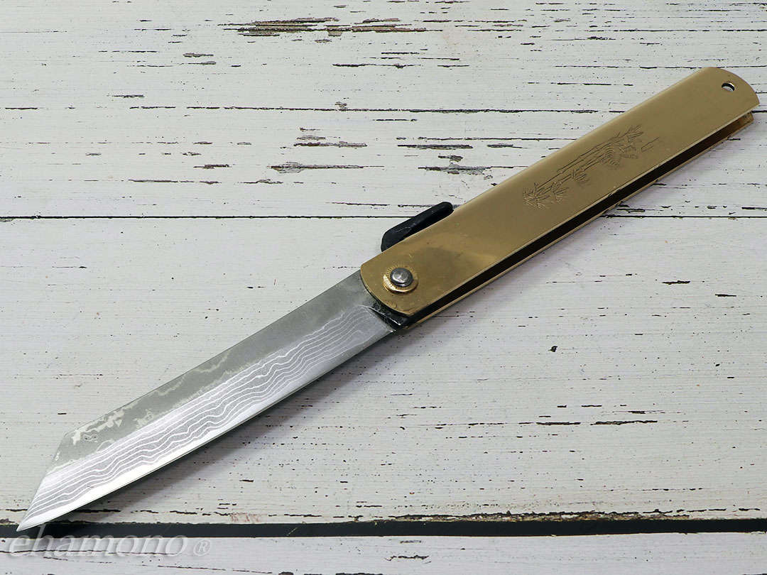 限定品】かね駒 肥後守 特選青紙割込5寸 ジャンボ 多層鋼