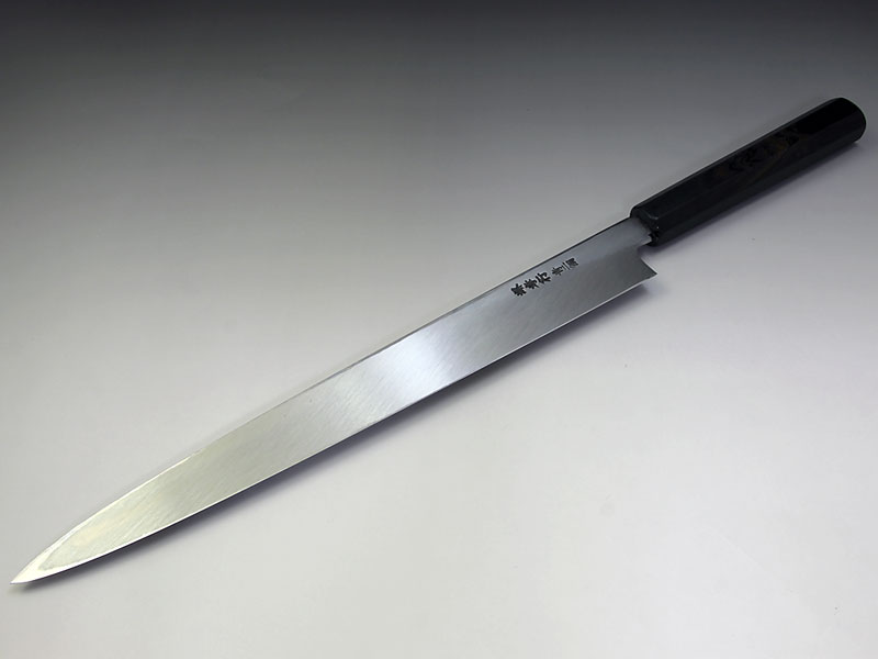 堺 孝行 【新品未使用】青二鋼 鏡面仕上げ出刃包丁 堺孝行青一鋼鏡面和包丁の通販「サイトウ刃物店」