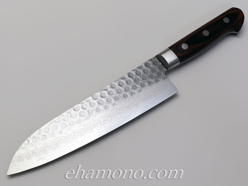 湧ԡֶ10桡ޥ17ܡDamascus17 Layers(Hammered)  Santoku