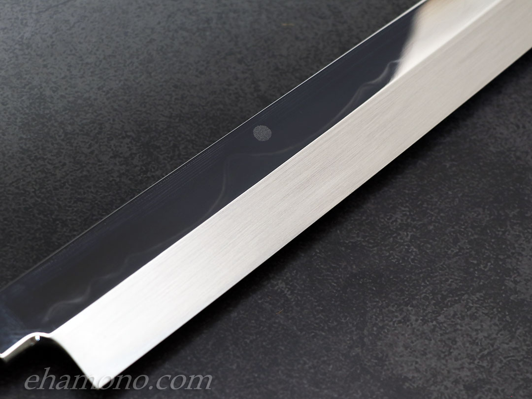 堺打ち刃物　富士山　本焼　白鋼　切付け柳刃300 堺孝行 富嶽 剣型柳刃 白二鋼本焼 鏡面300