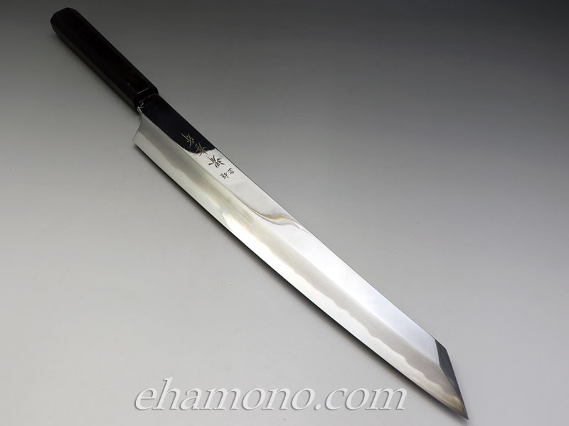 堺孝行 飛燕 剣先柳刃 青二鋼鏡面300