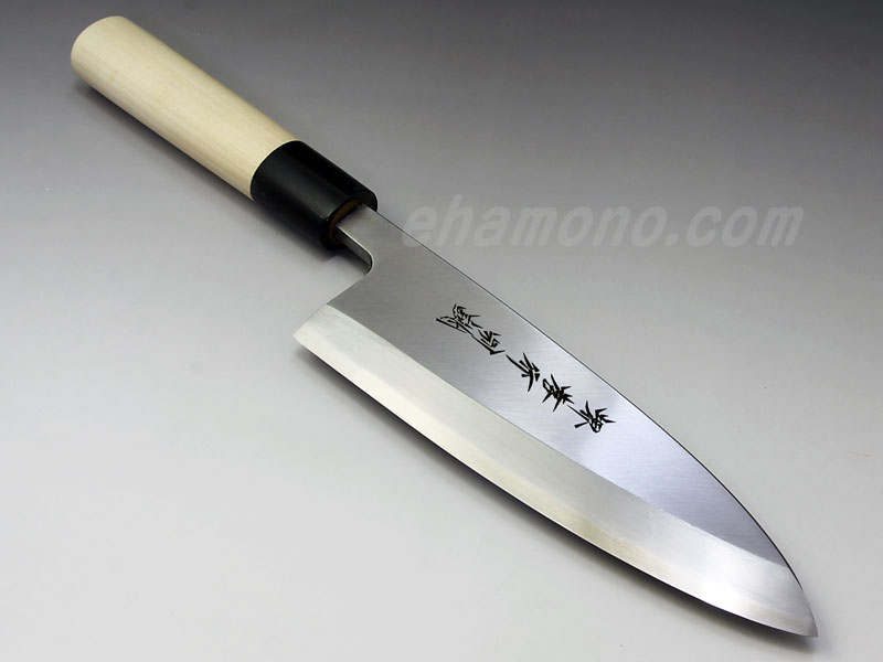 楽天市場】包丁 シェフ和包丁 出刃 5.5寸 165mm 堺孝行 安来銀三