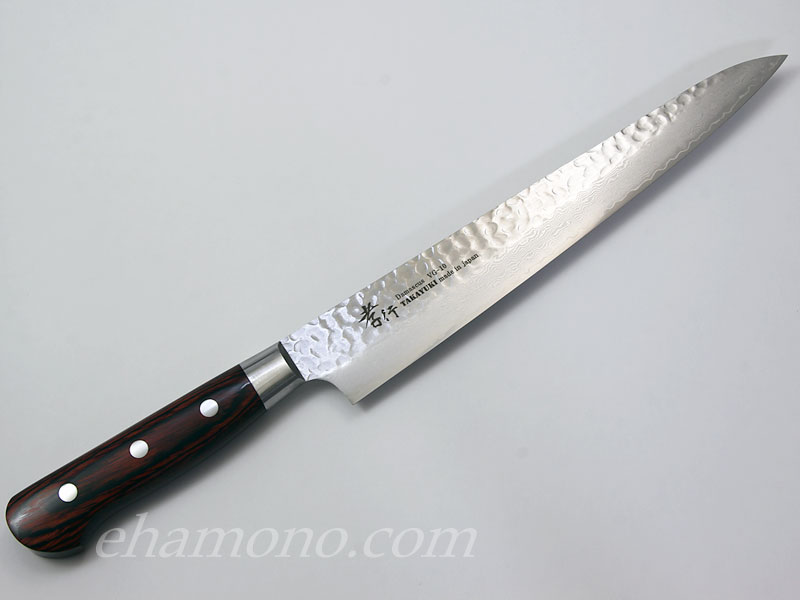 �湧�ԡ��ֶ�10����ޥ�����33�����ܡ��ڰ�240��Damascus33Layers(Hammered) Slicer240