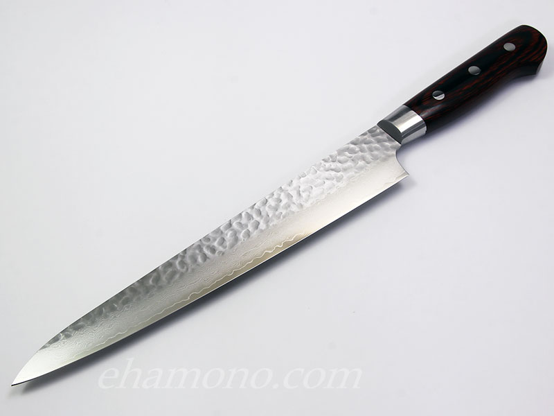 �湧�ԡ��ֶ�10����ޥ�����33�����ܡ��ڰ�240��Damascus33Layers(Hammered) Slicer240