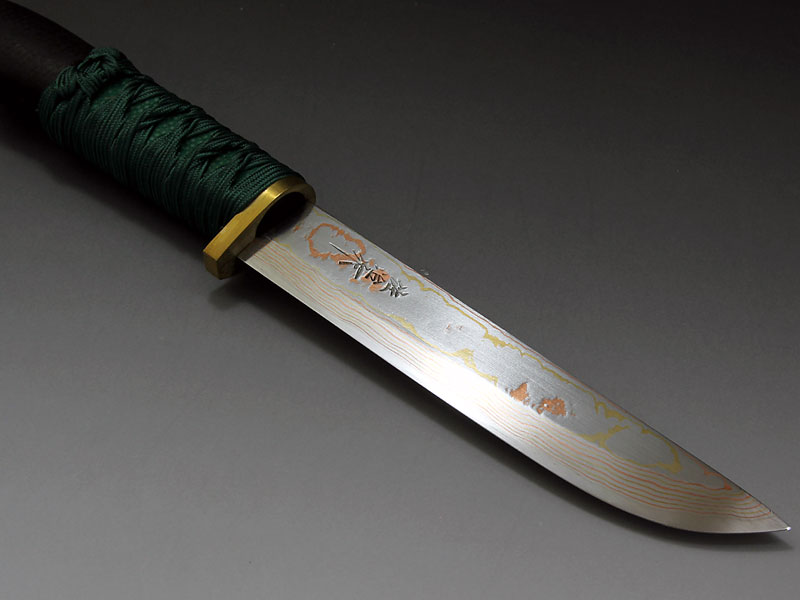 佐治武士作『家康』有色ダマスカス