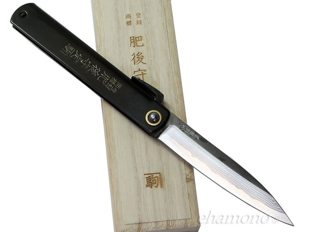���顡¿�ع��Ļ��������硡�ץ�ߥ�����Ϸ�-�����Nagao Higonokami Damascus