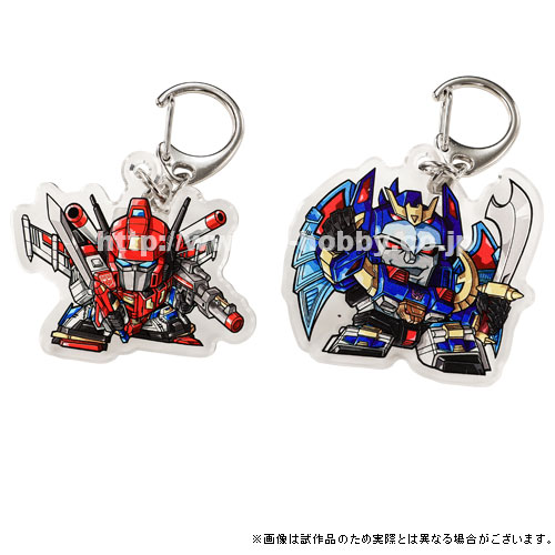 トランスフォーマーキーホルダーセット 代引不可／郵便配送】トランスフォーマーエキサイティングアクリル
