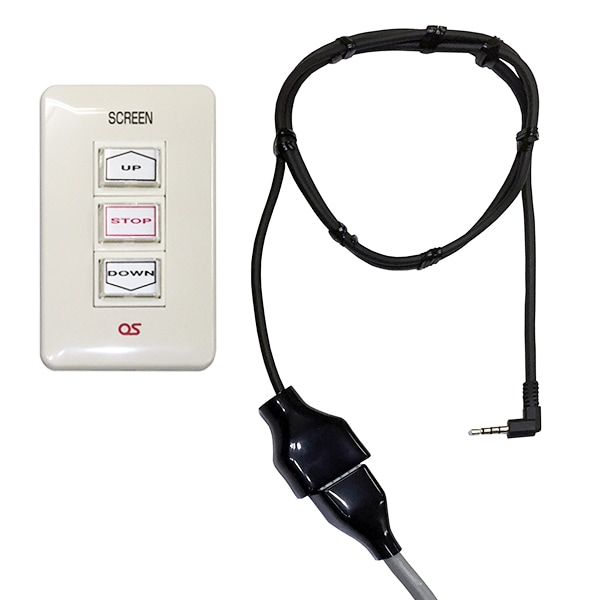 OS オーエス 電動スクリーン用 壁埋込スイッチ FS-1（SEC、EG、EF、IE