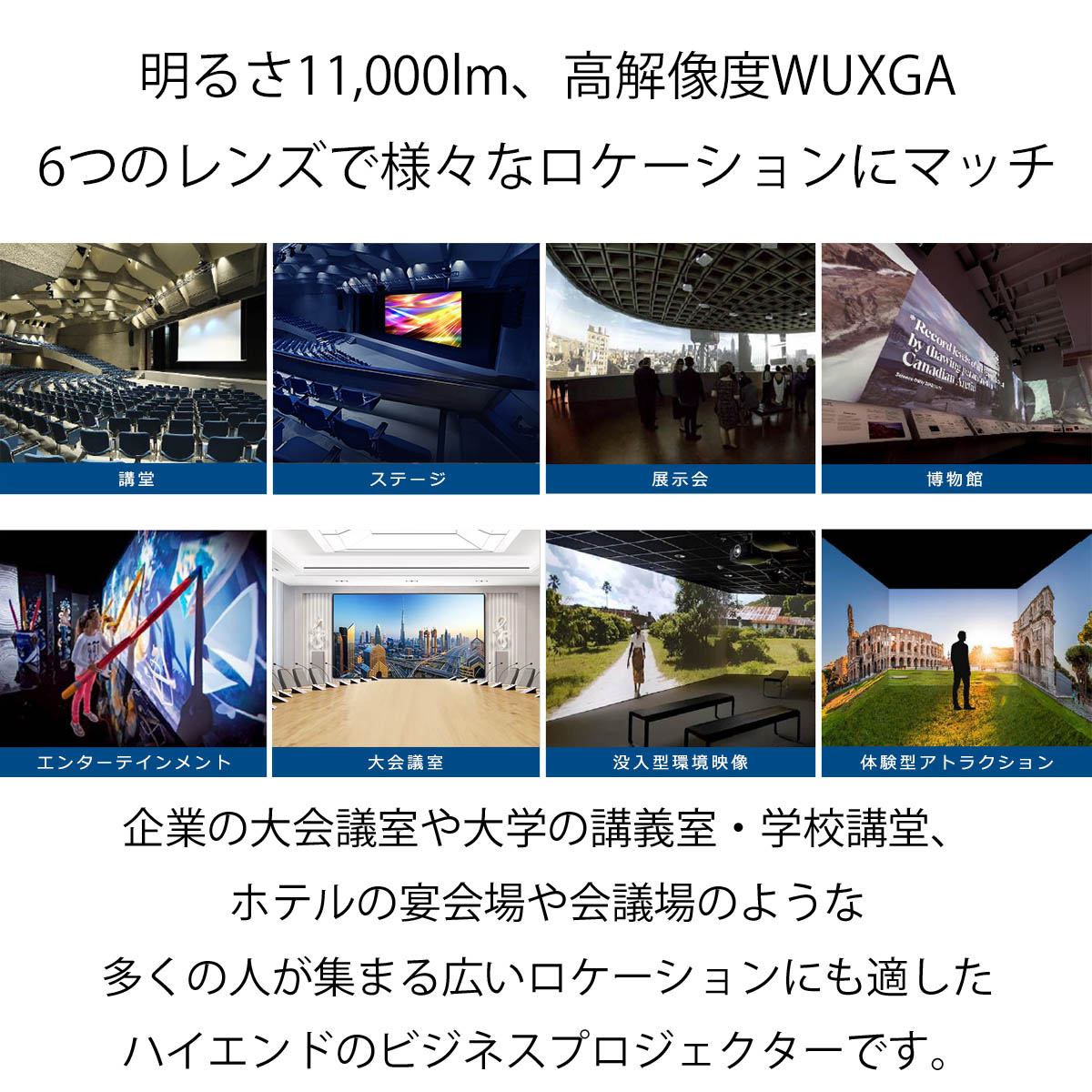 ļۡ롢ֱФ˺Ŭ 11000롼󡦹WUXGA 졼ץ Optoma ZU1300