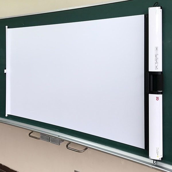 73インチ ローラー巻取型 マグネット式スクリーン OS オーエス