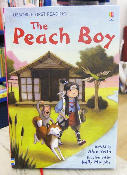 レベル別リーディングシリーズ 名作童話 The Peach Boy 桃太郎 レベル３ 英語学習向け絵本 教材 アズボーンレベル別リーディング 初級 洋書絵本 絵本の家オンラインショップ