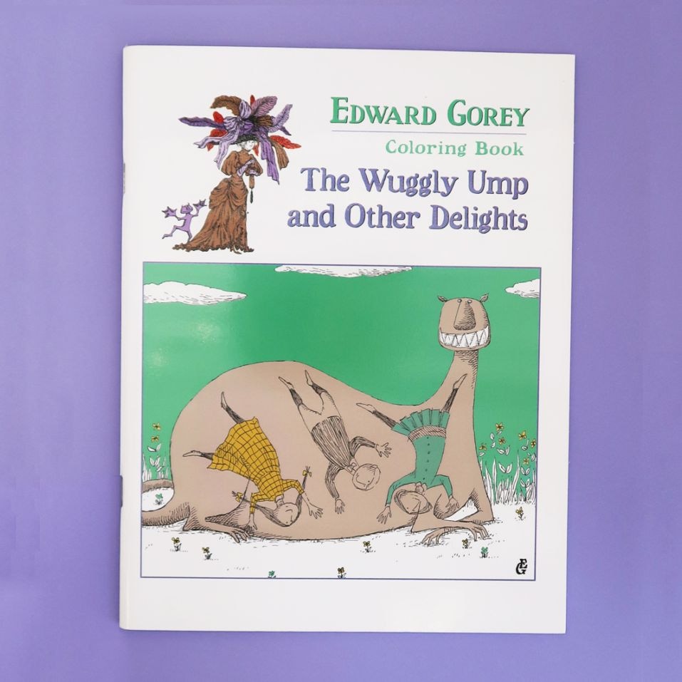 ゴーリー　ぬりえ