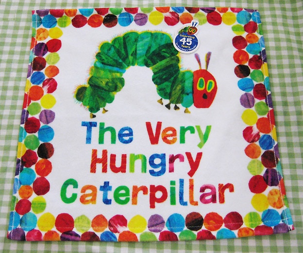 はらぺこあおむし　ウォッシュタオル　（プレイング）