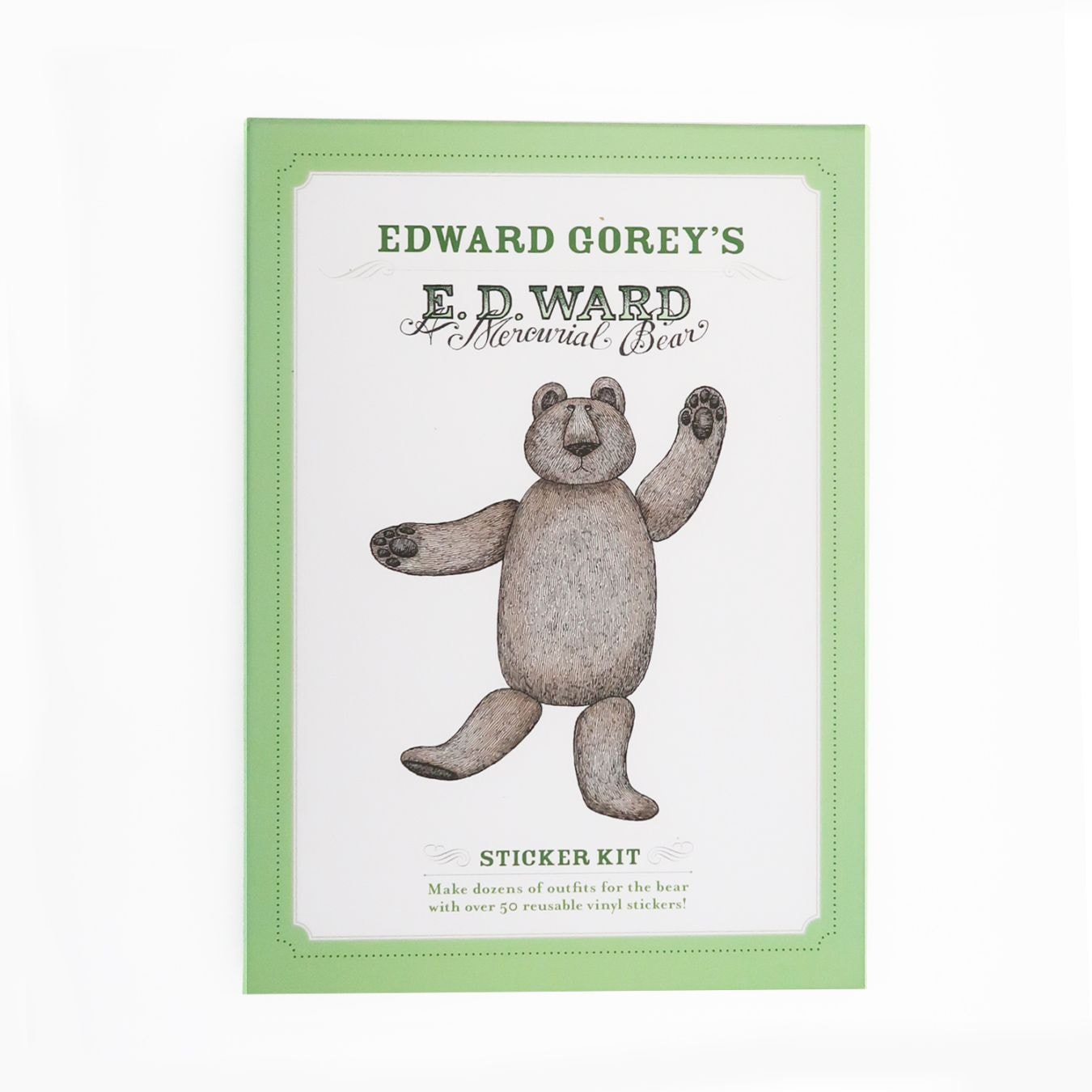 ゴーリー　E.D. Ward: A Mercurial Bear　ステッカーキット