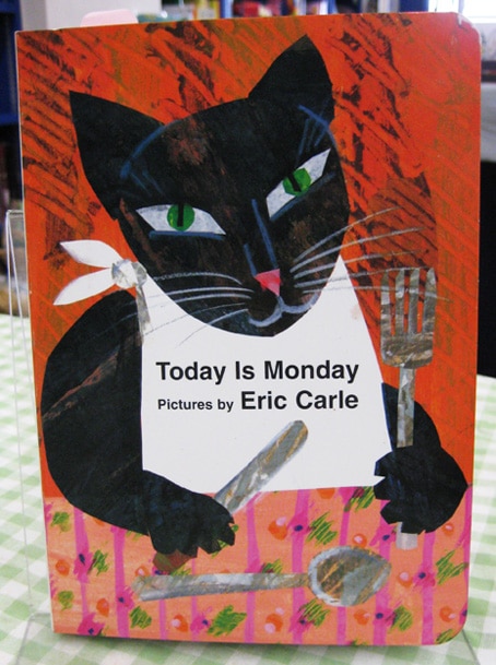 ノブヨンベビー 英語絵本 CD付き 韓国版 正規品 セイペン対応ソングカードあり SING&SAY Today is Monday ボードブック＆CDセット ＜NoBuYoung