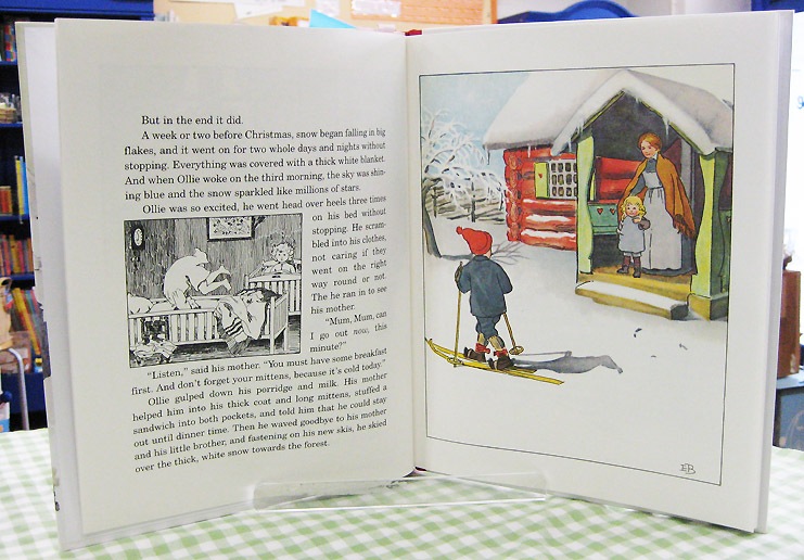 上質な紙に印刷されていて、より挿絵が引き立ちます