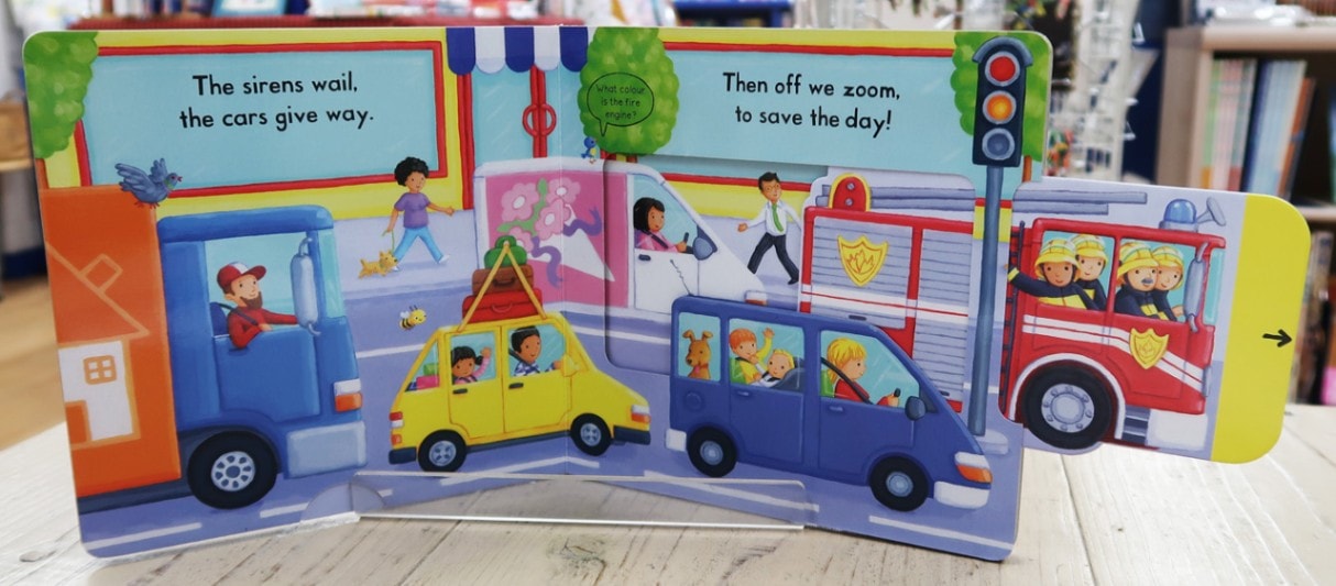 早割 リフト券 しかけつき絵本 Busy Fire Station | ベビー・キッズ(絵本 メモリアルグッズ