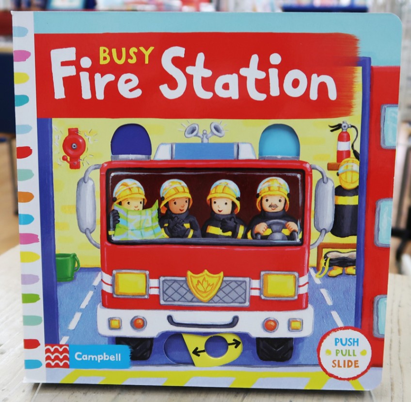 しかけつき絵本 Busy Fire Station | カテゴリーでさがす,ベビー