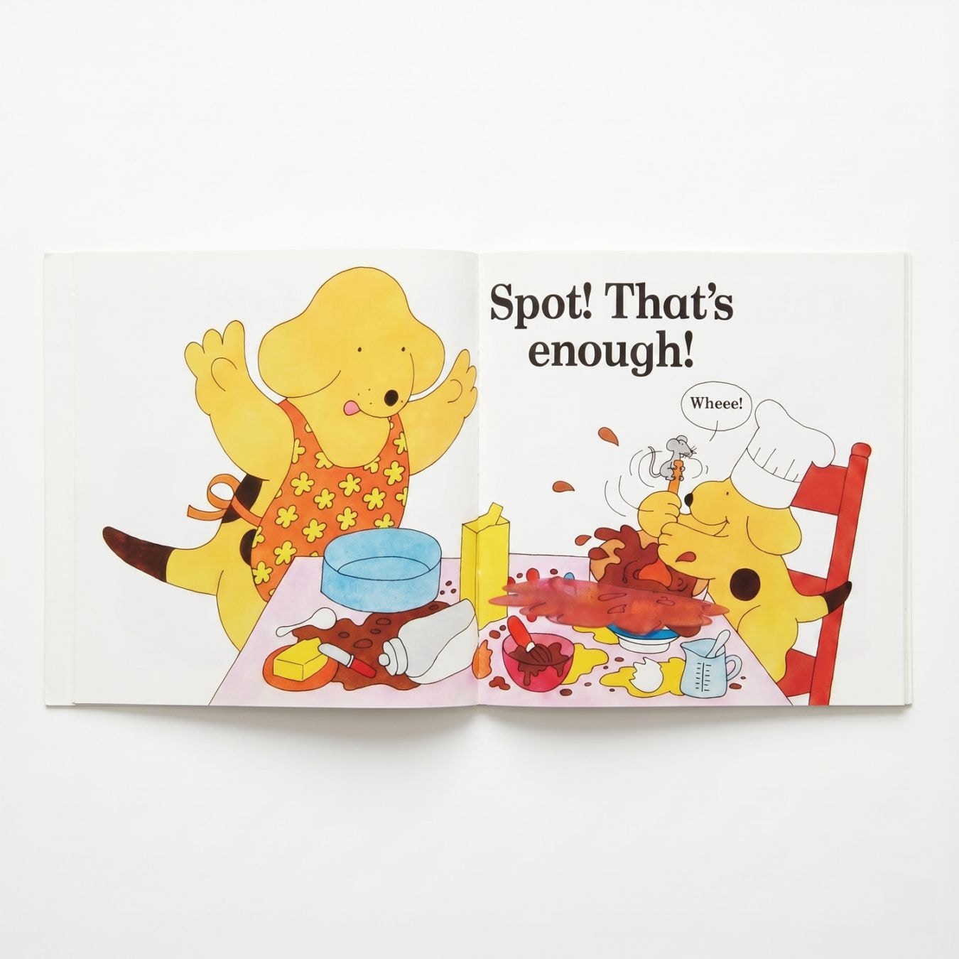 『Spot Bakes a Cake』の内容