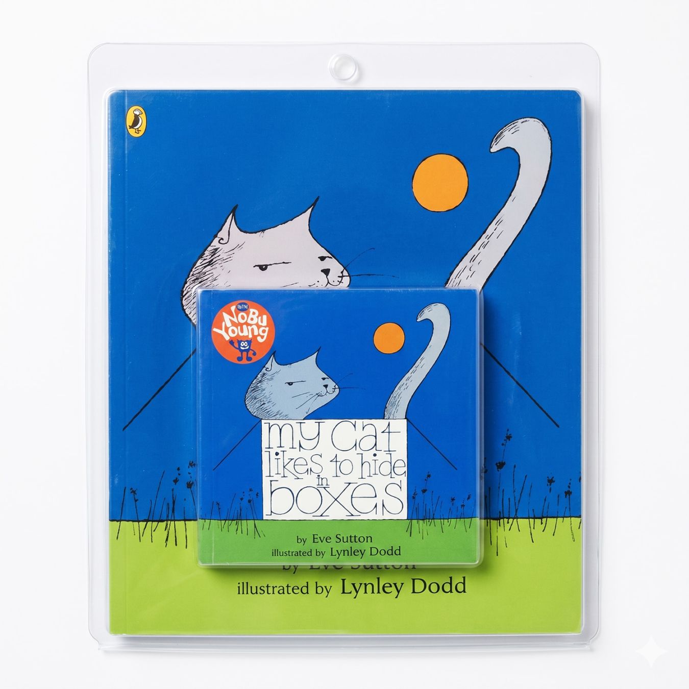 SING&SAY  My Cat Likes to Hide in Boxes ＣＤつき絵本 ＜NoBuYoung＞ 【レベル４】