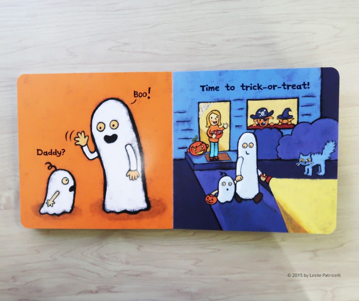 ハロウィンボードブック絵本 Boo! トリック・オア・トリート