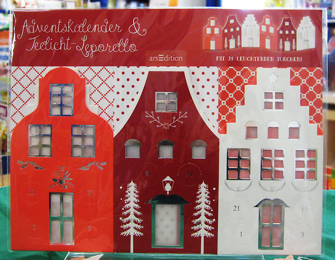 アドベントカレンダー　街並み